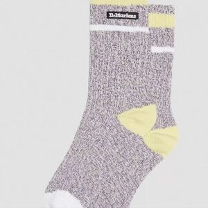 Dr. Martens Marl Organic Socks- Lilac Cotton Blend
